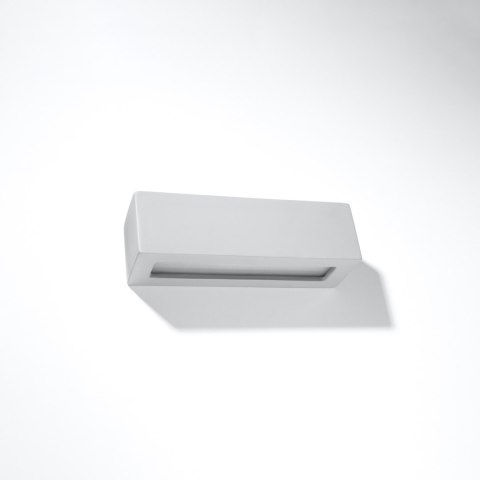 Sollux Lighting Kinkiet ceramiczny VEGA szary