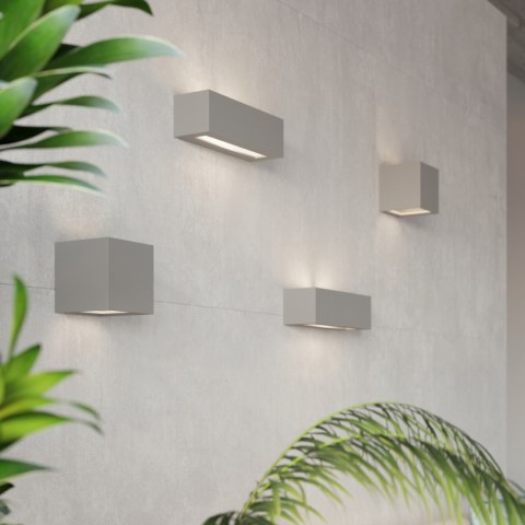 Sollux Lighting Kinkiet ceramiczny VEGA szary