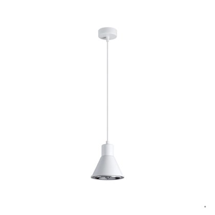 Sollux Lighting Lampa wisząca TAZILA 1 biała [ES111]