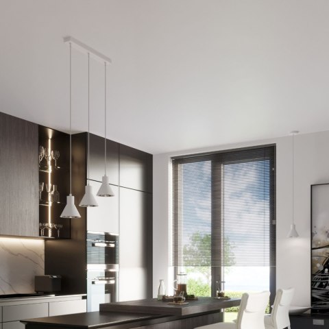 Sollux Lighting Lampa wisząca TAZILA 1 biała [ES111]
