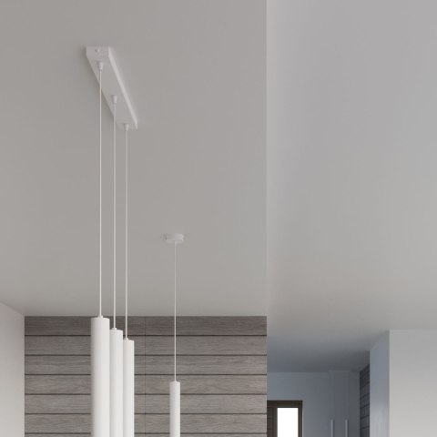 Sollux Lighting Lampa wisząca WEZYR 1 biała