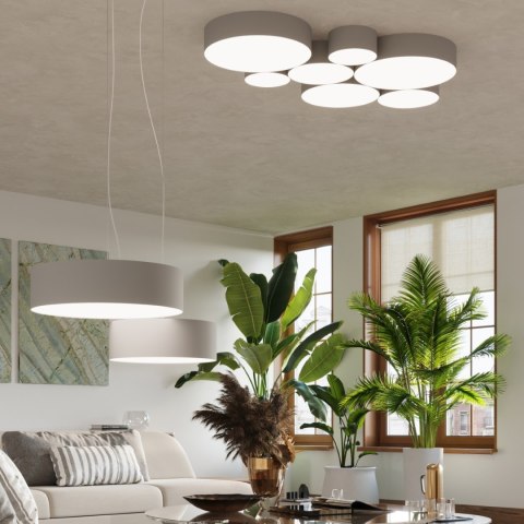 Sollux Lighting Plafon ARENA 55 szary