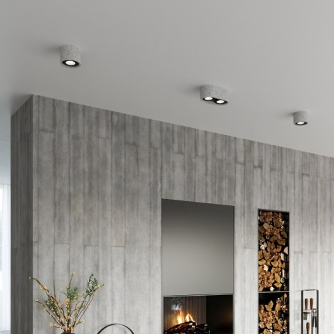Sollux Lighting Plafon BASIC 1 beton