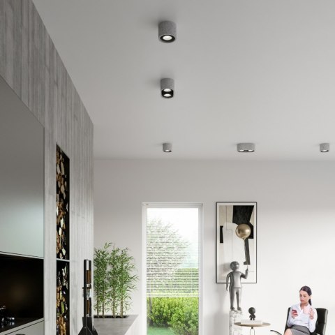Sollux Lighting Plafon BASIC 1 beton