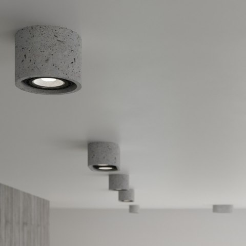Sollux Lighting Plafon BASIC 1 beton