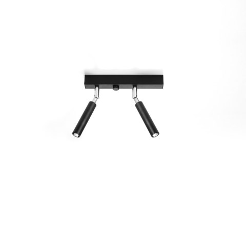 Sollux Lighting Plafon EYETECH 2 czarny