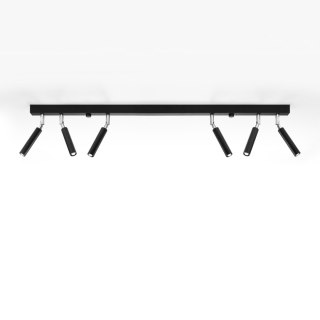 Sollux Lighting Plafon EYETECH 6 czarny