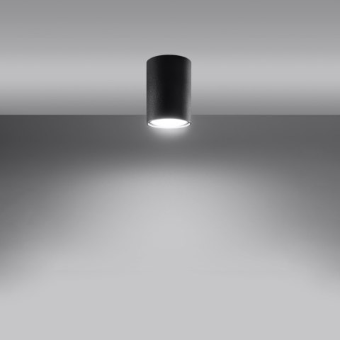Sollux Lighting Plafon LAGOS 10 czarny