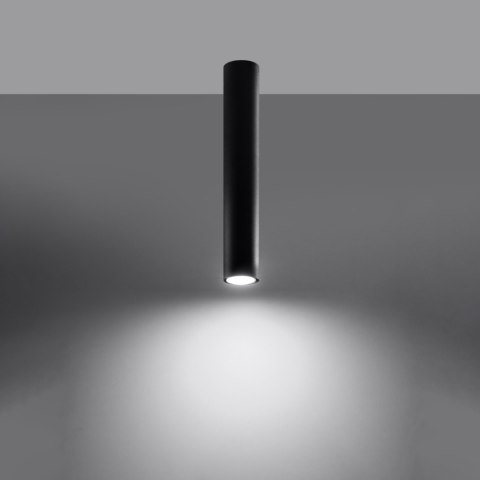 Sollux Lighting Plafon LAGOS 40 czarny