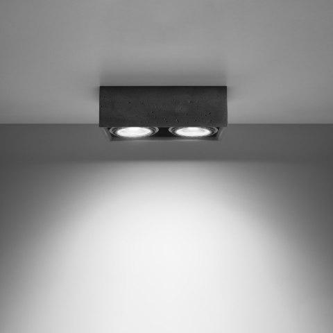Sollux Lighting Plafon QUATRO 2 beton