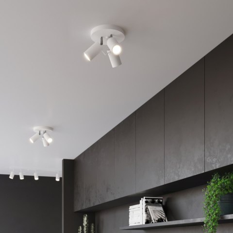 Sollux Lighting Plafon RING 3P biały