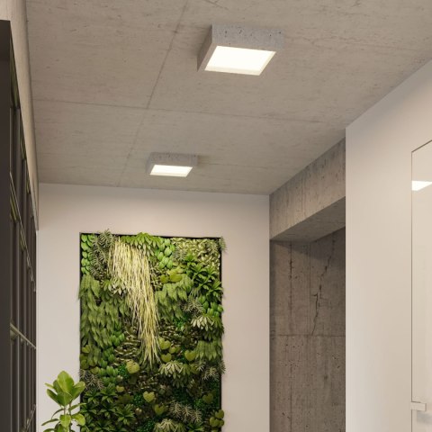 Sollux Lighting Plafon RIZA beton