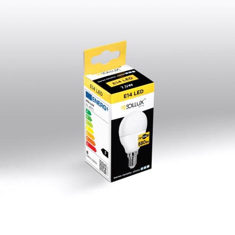 Sollux Lighting Żarówka LED E14 4000K 7,5W 680lm