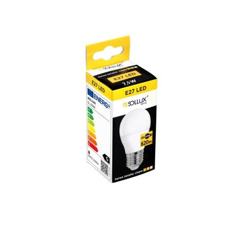 Sollux Lighting Żarówka LED E27 3000K 7,5W 620lm