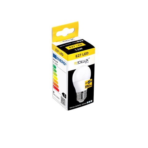 Sollux Lighting Żarówka LED E27 4000K 7,5W 690lm