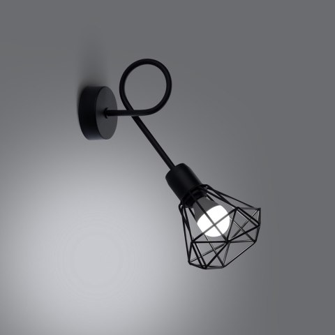 Sollux Lighting Kinkiet ARTEMIS 1S czarny