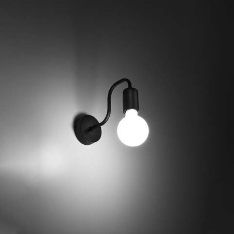 Sollux Lighting Kinkiet VECTOR czarny