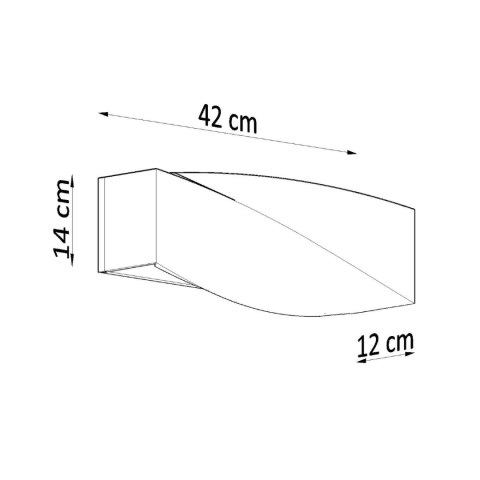 Sollux Lighting Kinkiet ceramiczny SIGMA