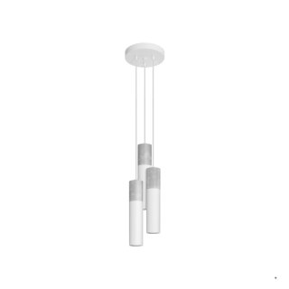 Sollux Lighting Lampa wisząca BORGIO 3P biały
