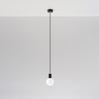 Sollux Lighting Lampa wisząca EDISON czarna