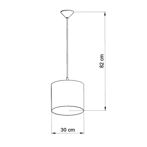 Sollux Lighting Lampa wisząca FOOTBALL A 30