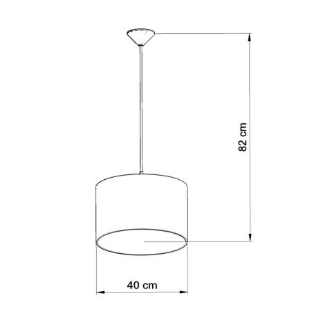 Sollux Lighting Lampa wisząca FOOTBALL C 40