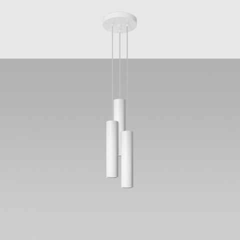 Sollux Lighting Lampa wisząca LAGOS 3P biały