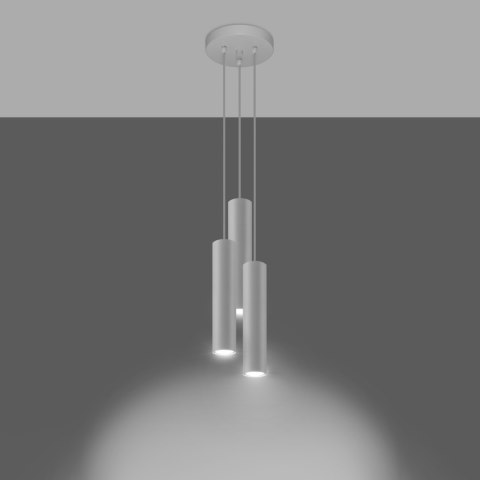 Sollux Lighting Lampa wisząca LAGOS 3P biały