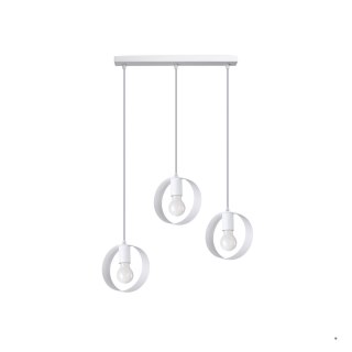 Sollux Lighting Lampa wisząca TITRAN 3 biała