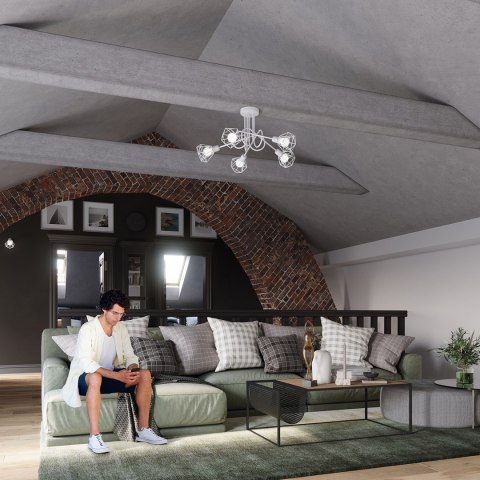 Sollux Lighting Plafon ARTEMIS 2 biały