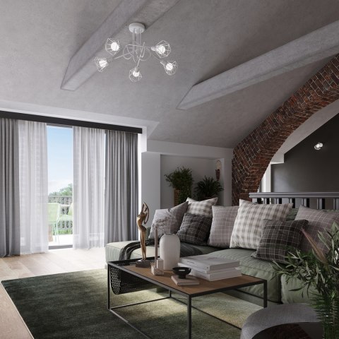 Sollux Lighting Plafon ARTEMIS 2 biały