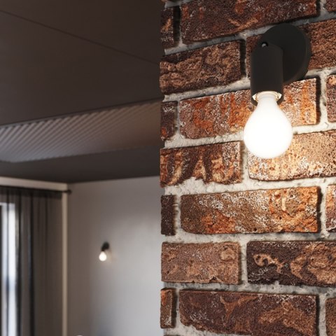 Sollux Lighting Plafon FORNES 2 czarny
