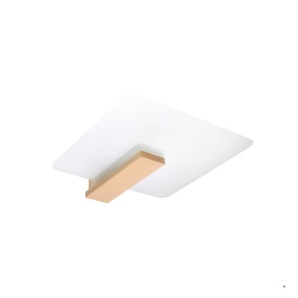 Sollux Lighting Plafon LAPPO naturlane drewno
