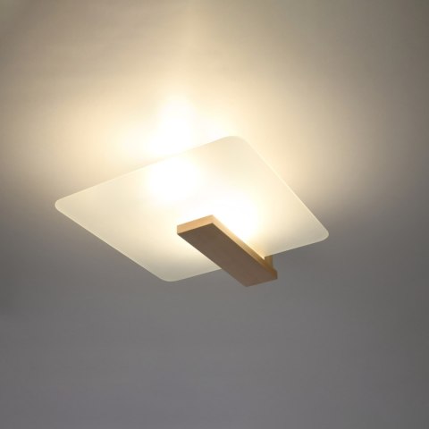 Sollux Lighting Plafon LAPPO naturlane drewno