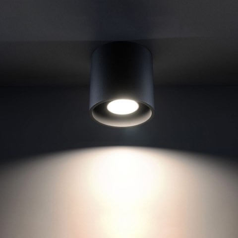 Sollux Lighting Plafon ORBIS 1 czarny