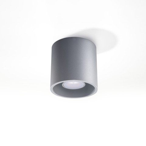 Sollux Lighting Plafon ORBIS 1 szary