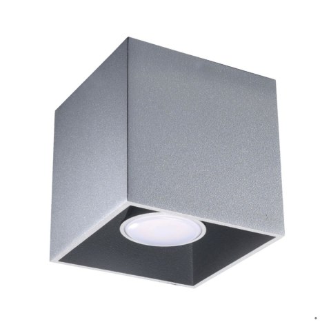 Sollux Lighting Plafon QUAD 1 szary