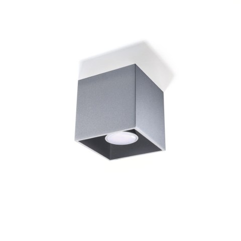 Sollux Lighting Plafon QUAD 1 szary
