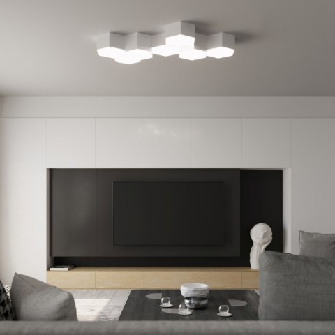Sollux Lighting Plafon SUNDE 13 biały