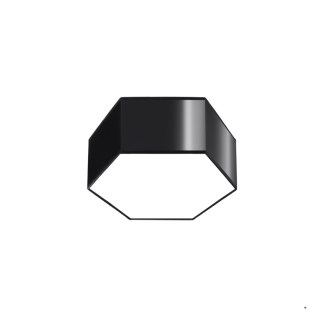 Sollux Lighting Plafon SUNDE 13 czarny