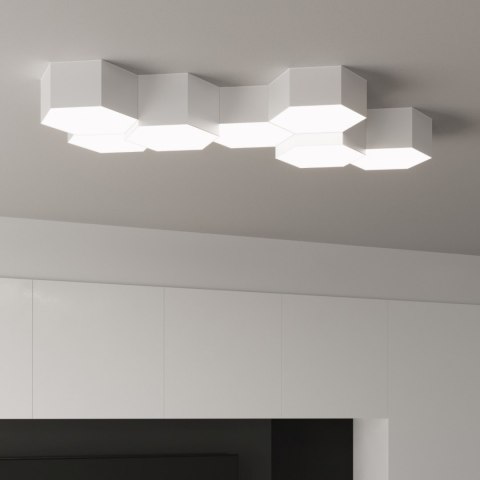 Sollux Lighting Plafon SUNDE 15 biały