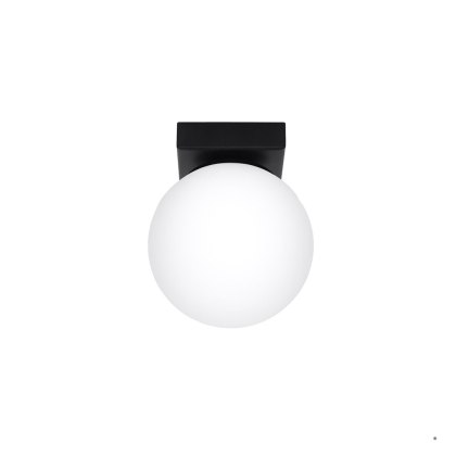 Sollux Lighting Plafon YOLI 1 czarny