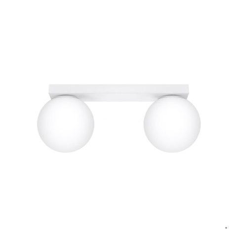 Sollux Lighting Plafon YOLI 2 biały