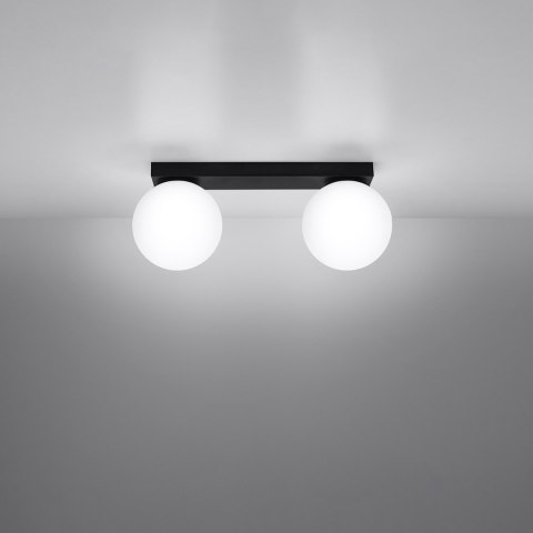 Sollux Lighting Plafon YOLI 2 czarny