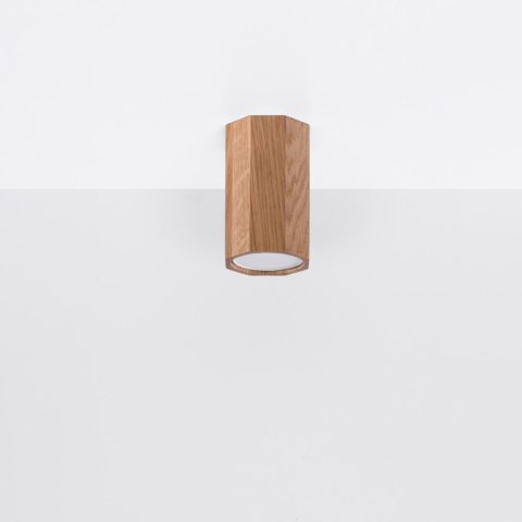 Sollux Lighting Plafon ZEKE 10 dąb