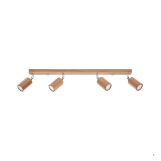 Sollux Lighting Plafon ZEKE 4 dąb