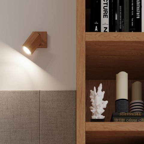 Sollux Lighting Plafon ZEKE 6 dąb