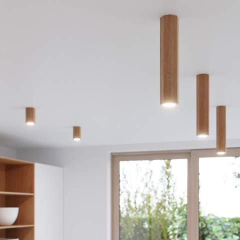 Sollux Lighting Plafon ZEKE 6 dąb