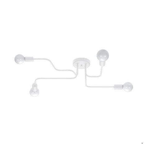 Sollux Lighting Żyrandol VECTOR 4 biały