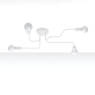 Sollux Lighting Żyrandol VECTOR 4 biały